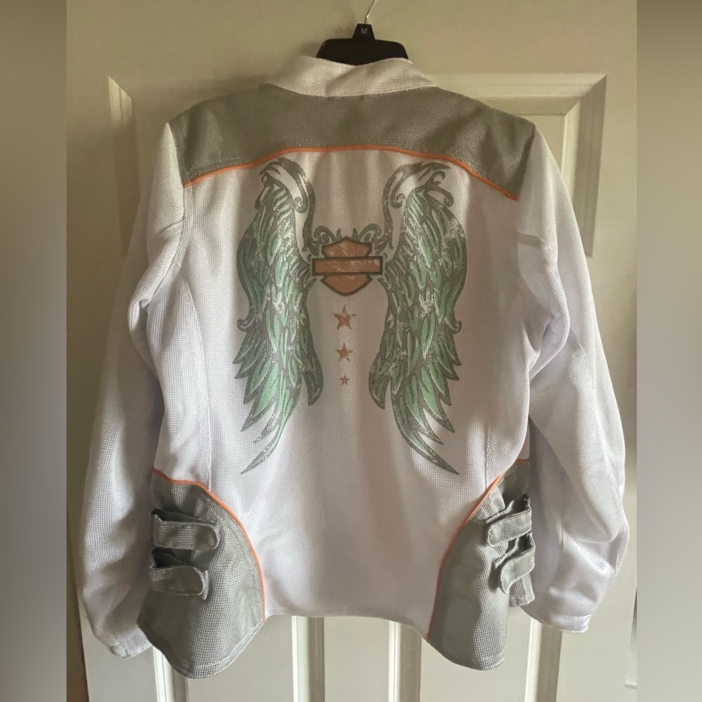 Womens Harley Davidson Jacket White